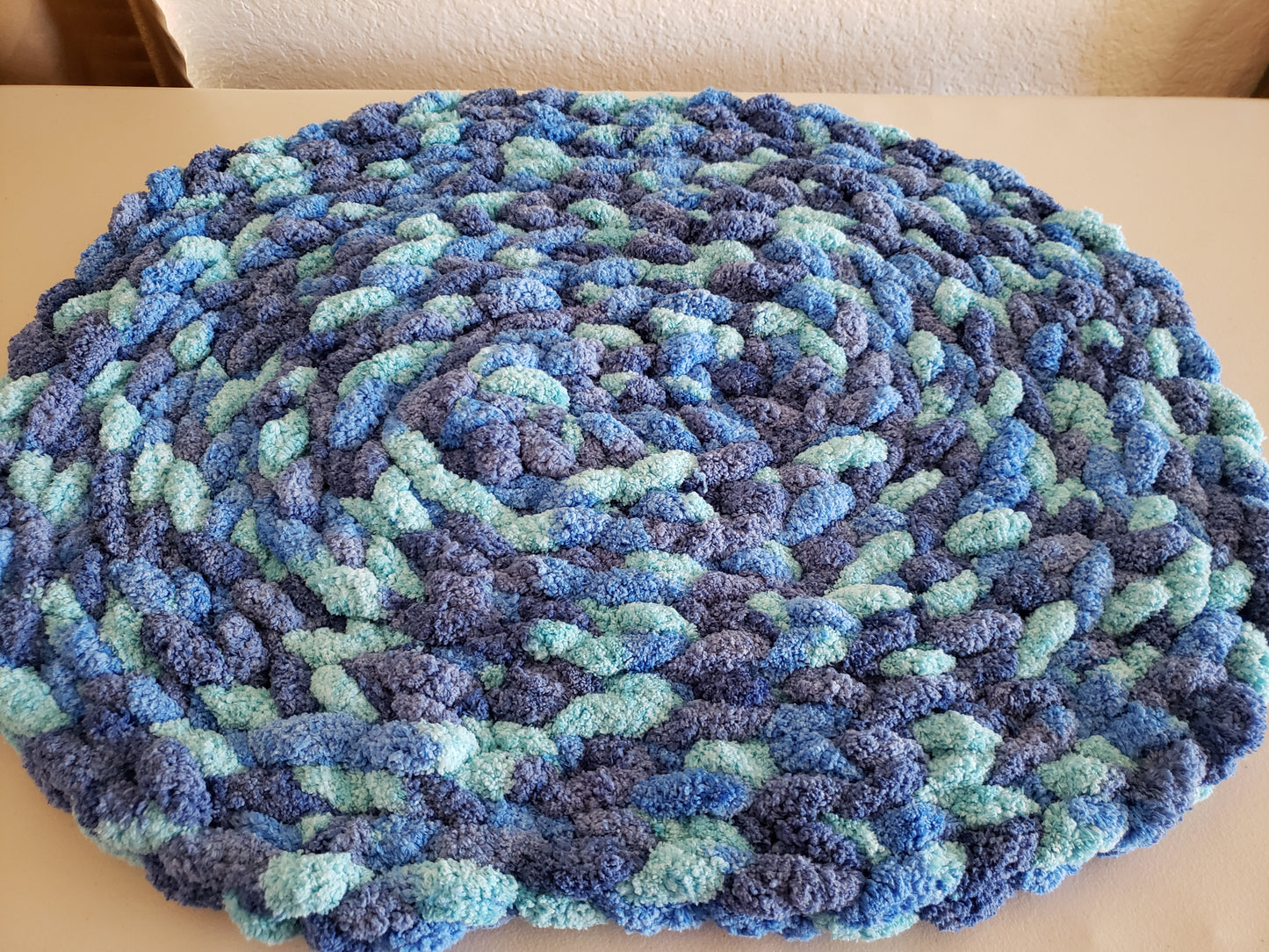 Chunky Crochet Cozy Floor Round Oval Rug