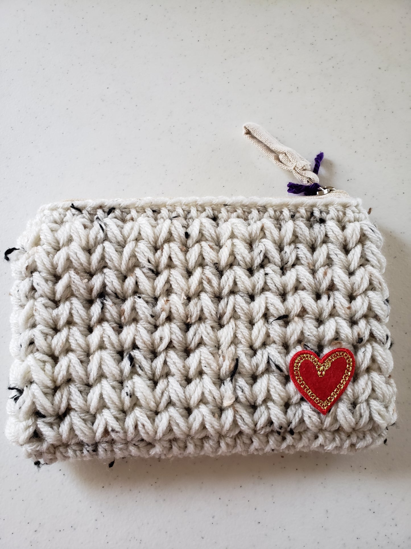 Meadow Zipper Pouch Bag
