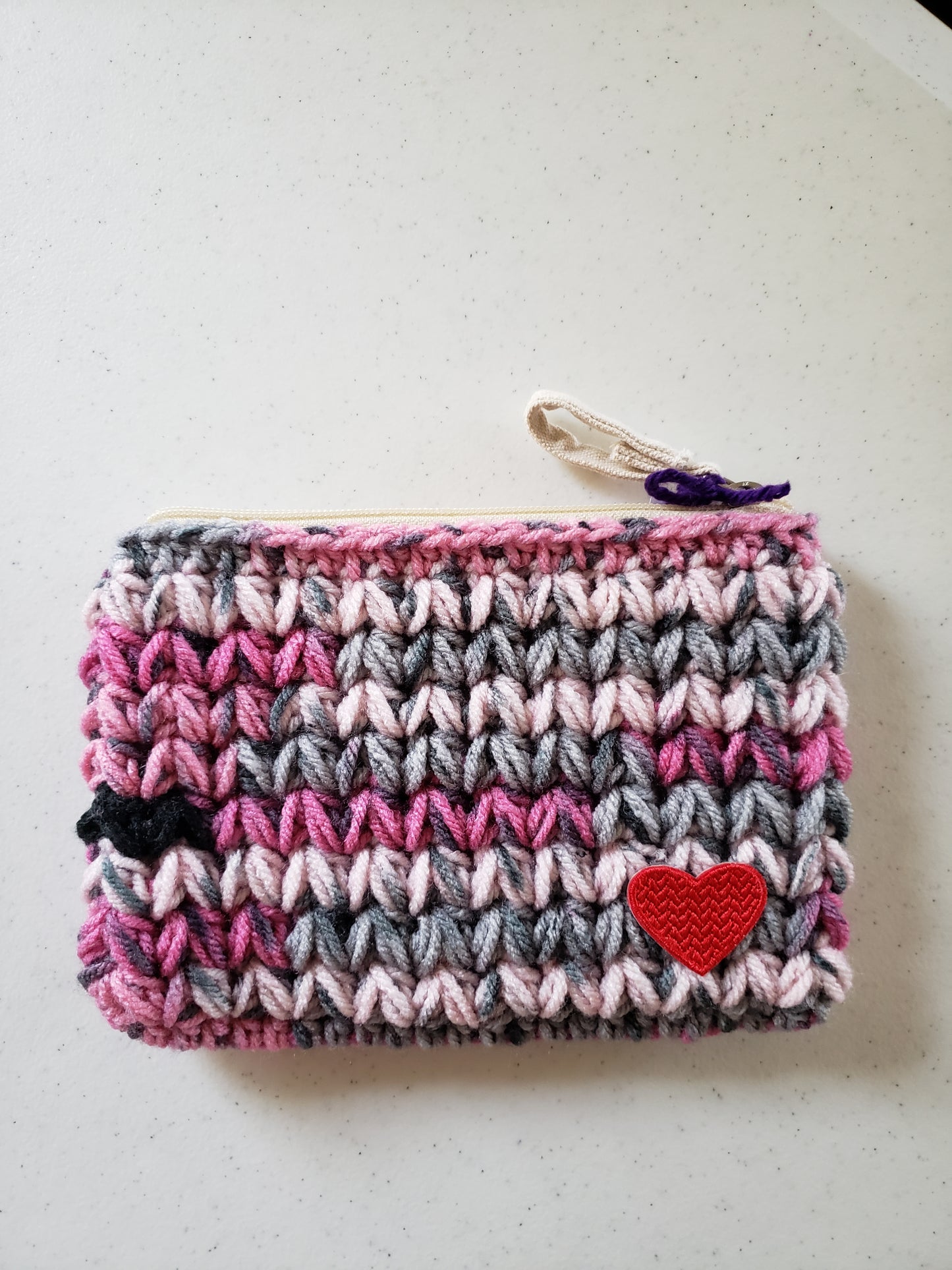 Meadow Zipper Pouch Bag