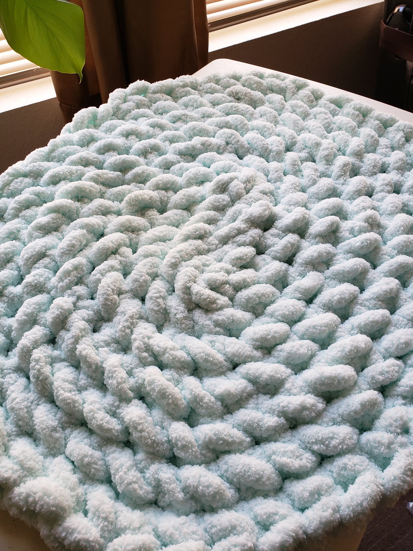 Chunky Crochet Cozy Floor Round Oval Rug