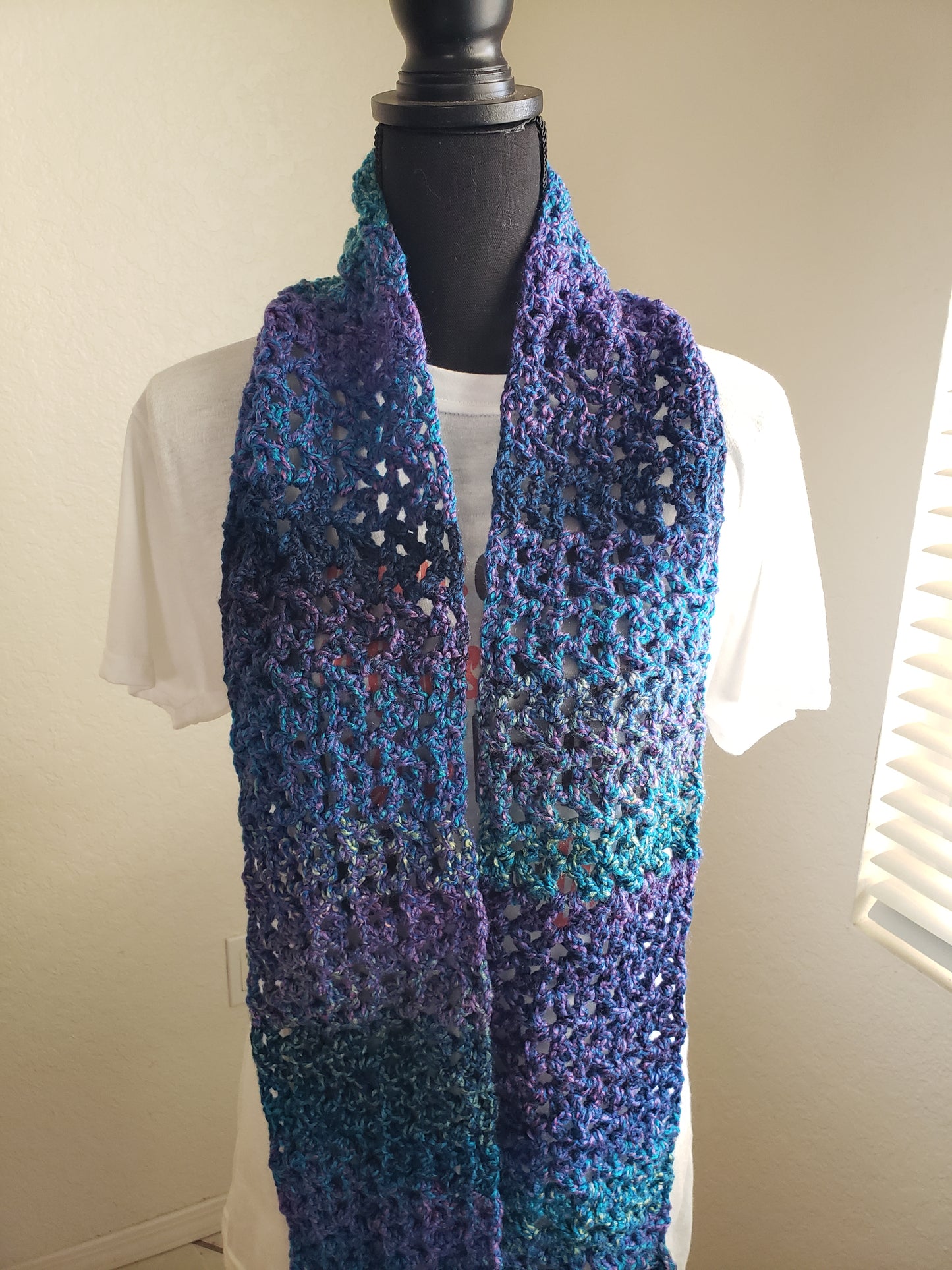 V Stitch Lightweight Scarf