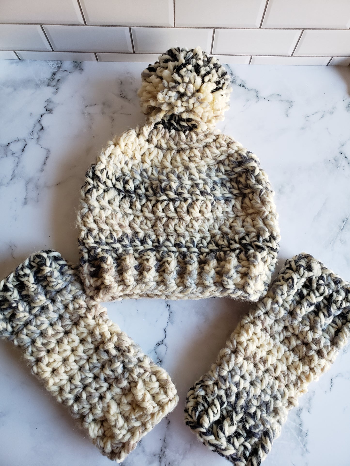 Chunky Fingerless Gloves