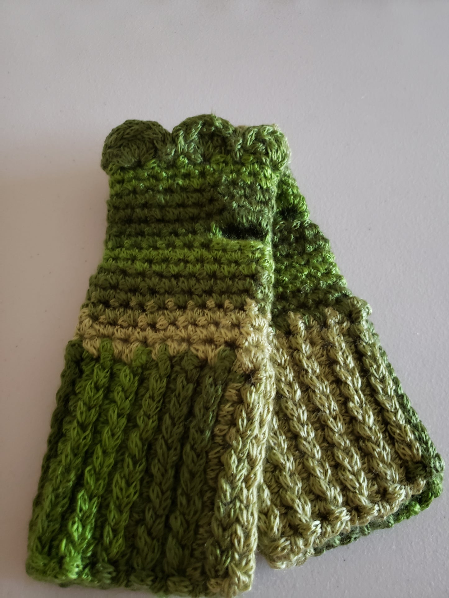 Ombre Fingerless Gloves