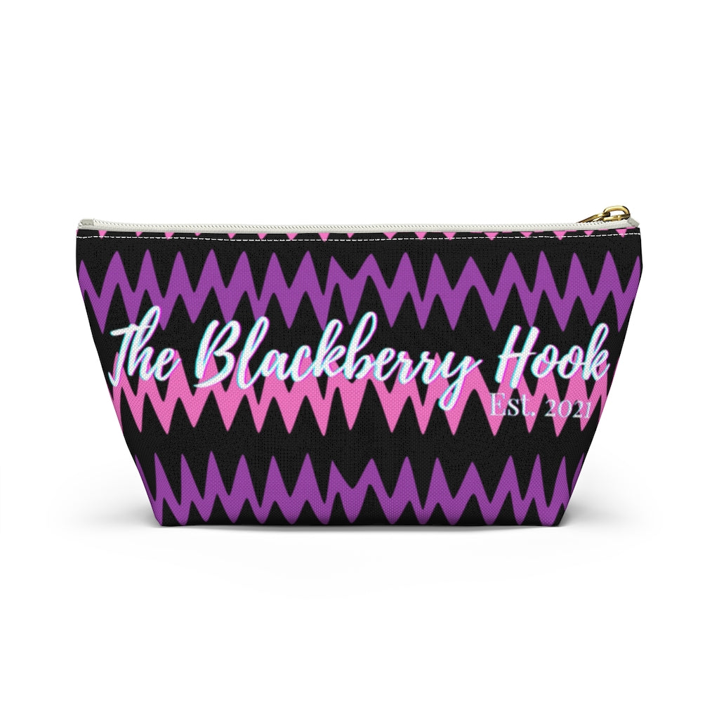 The Blackberry Hook Ankara Accessory Pouch