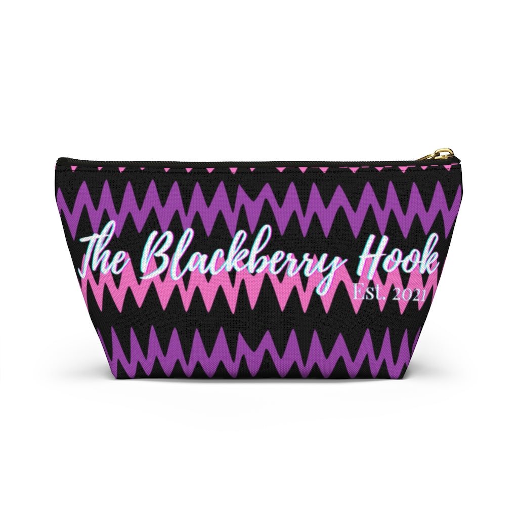 The Blackberry Hook Ankara Accessory Pouch