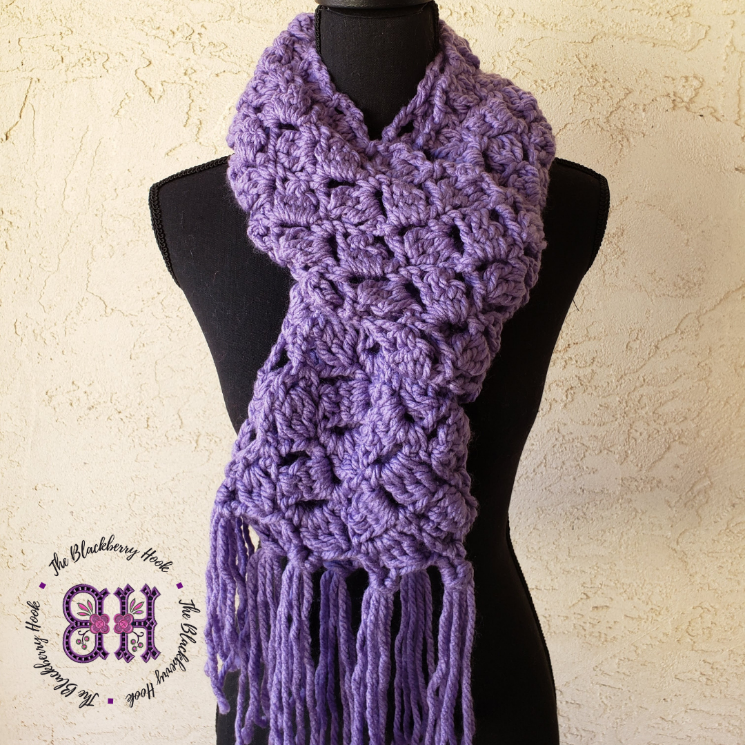 Super Chunky Scarf with Fringe