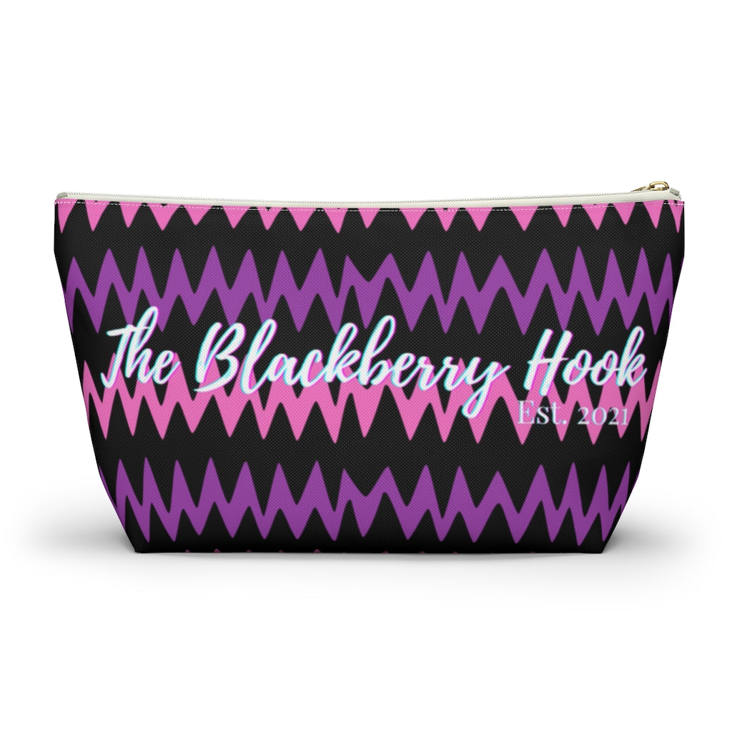 The Blackberry Hook Ankara Accessory Pouch