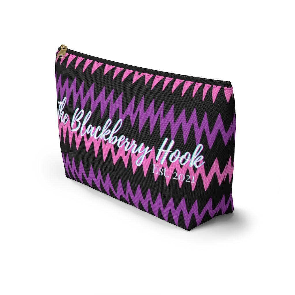 The Blackberry Hook Ankara Accessory Pouch