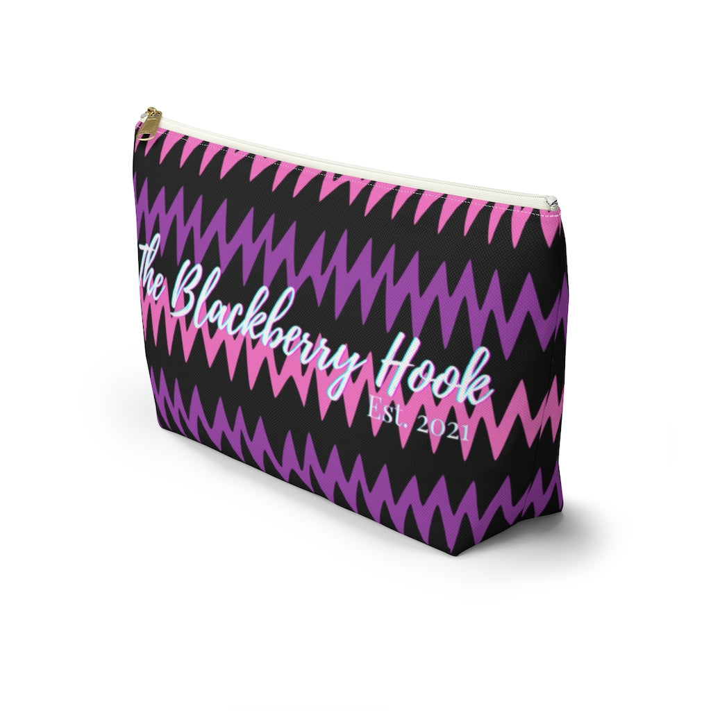 The Blackberry Hook Ankara Accessory Pouch