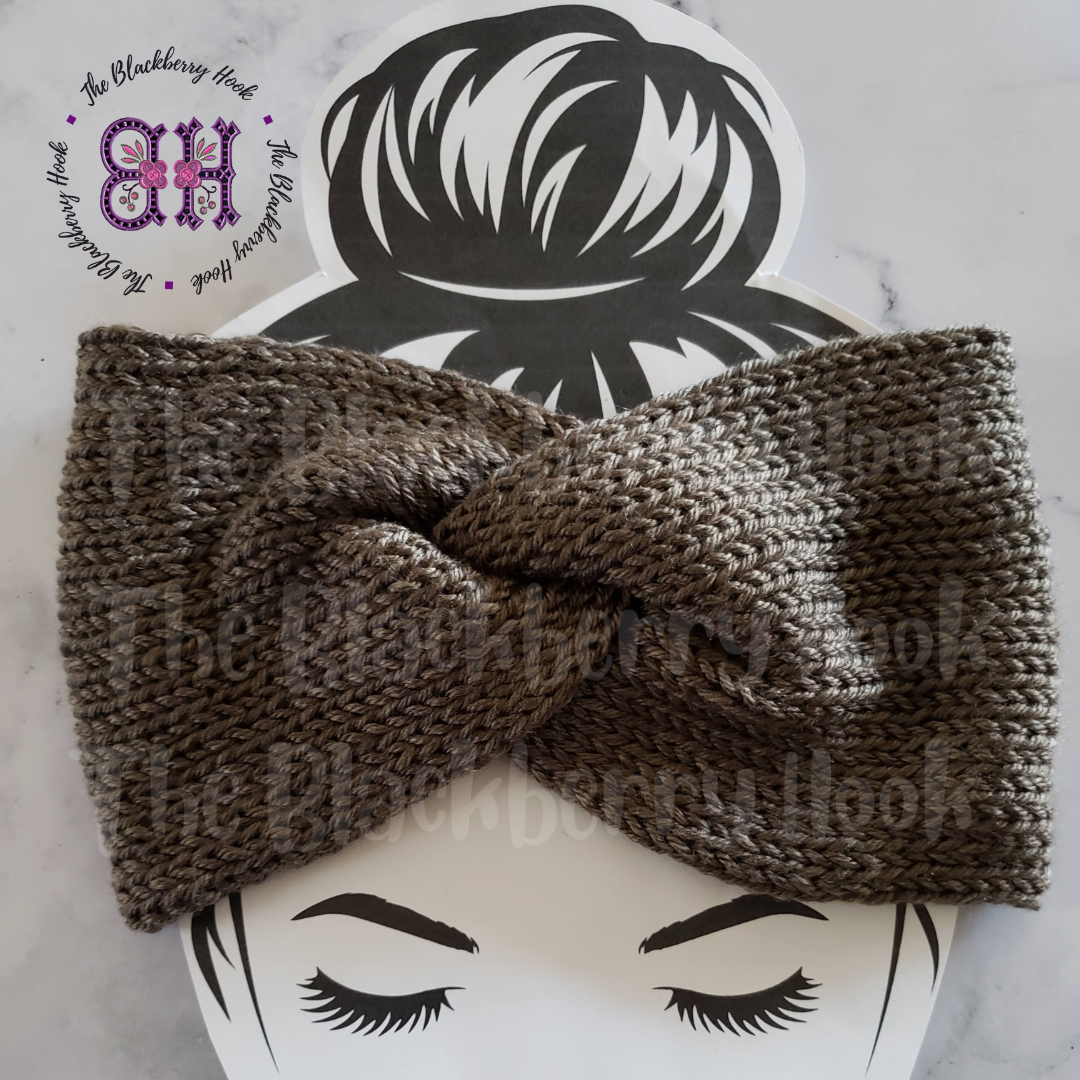 Twisted Knit Ear Warmer
