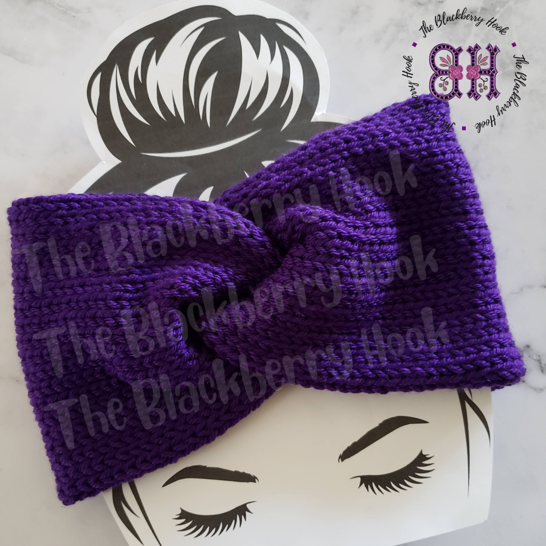 Twisted Knit Ear Warmer