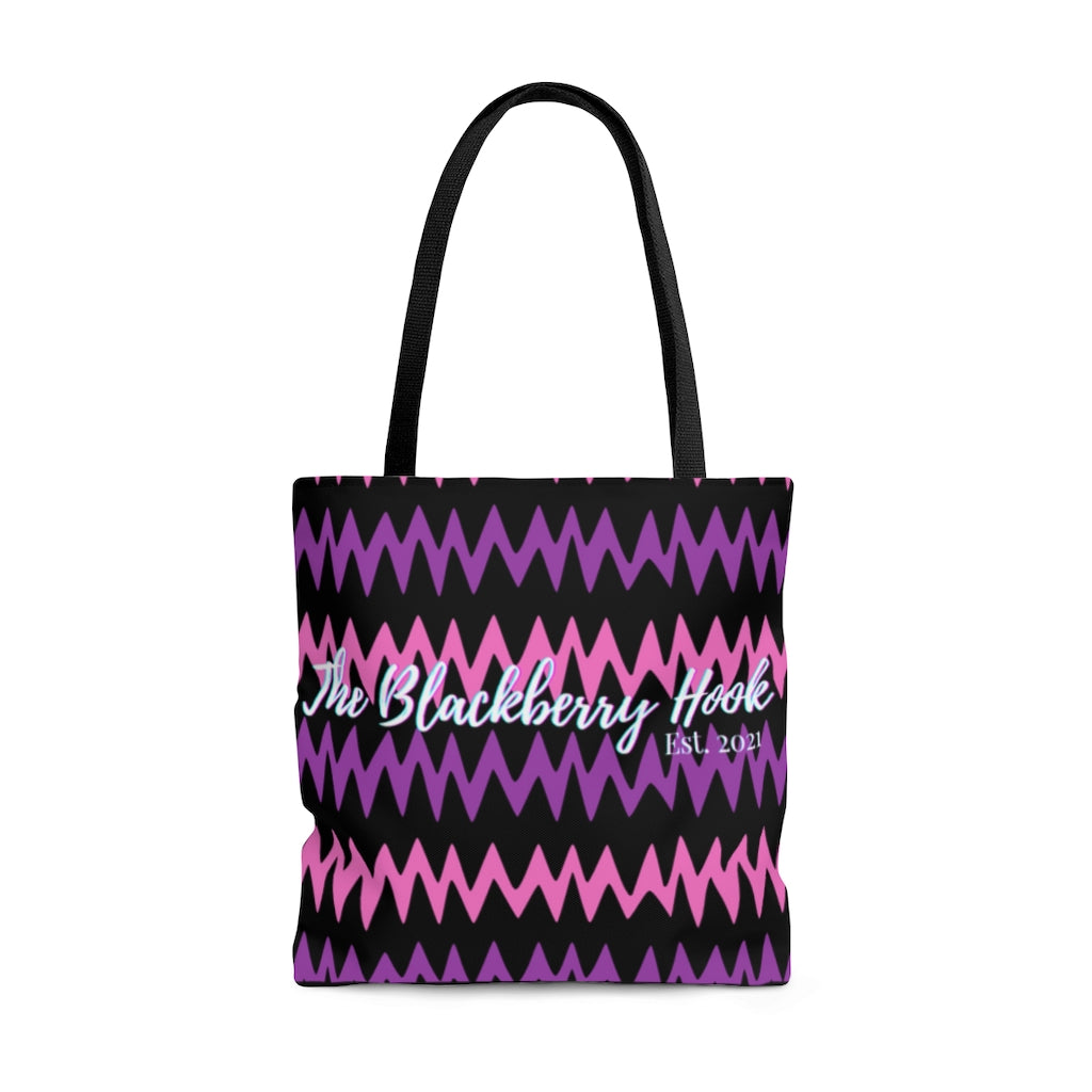 The Blackberry Hook Ankara Tote Bag