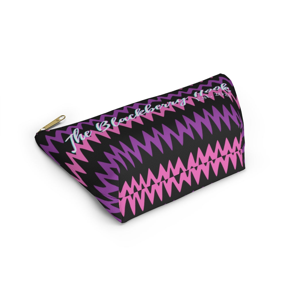 The Blackberry Hook Ankara Accessory Pouch
