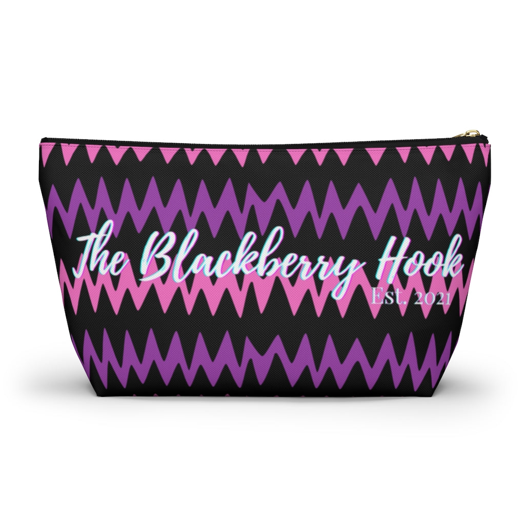 The Blackberry Hook Ankara Accessory Pouch