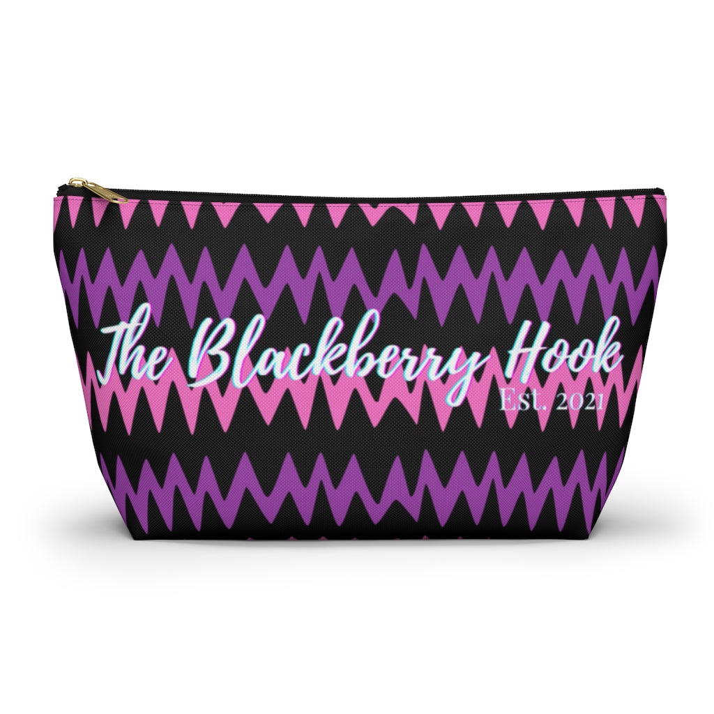 The Blackberry Hook Ankara Accessory Pouch