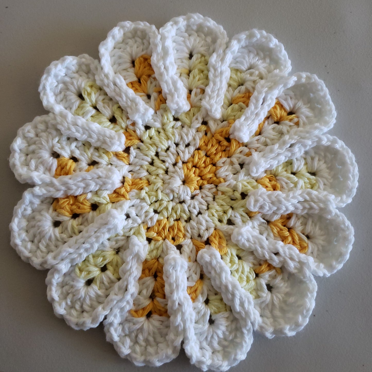 Chrysanthemum Flower Dishcloth