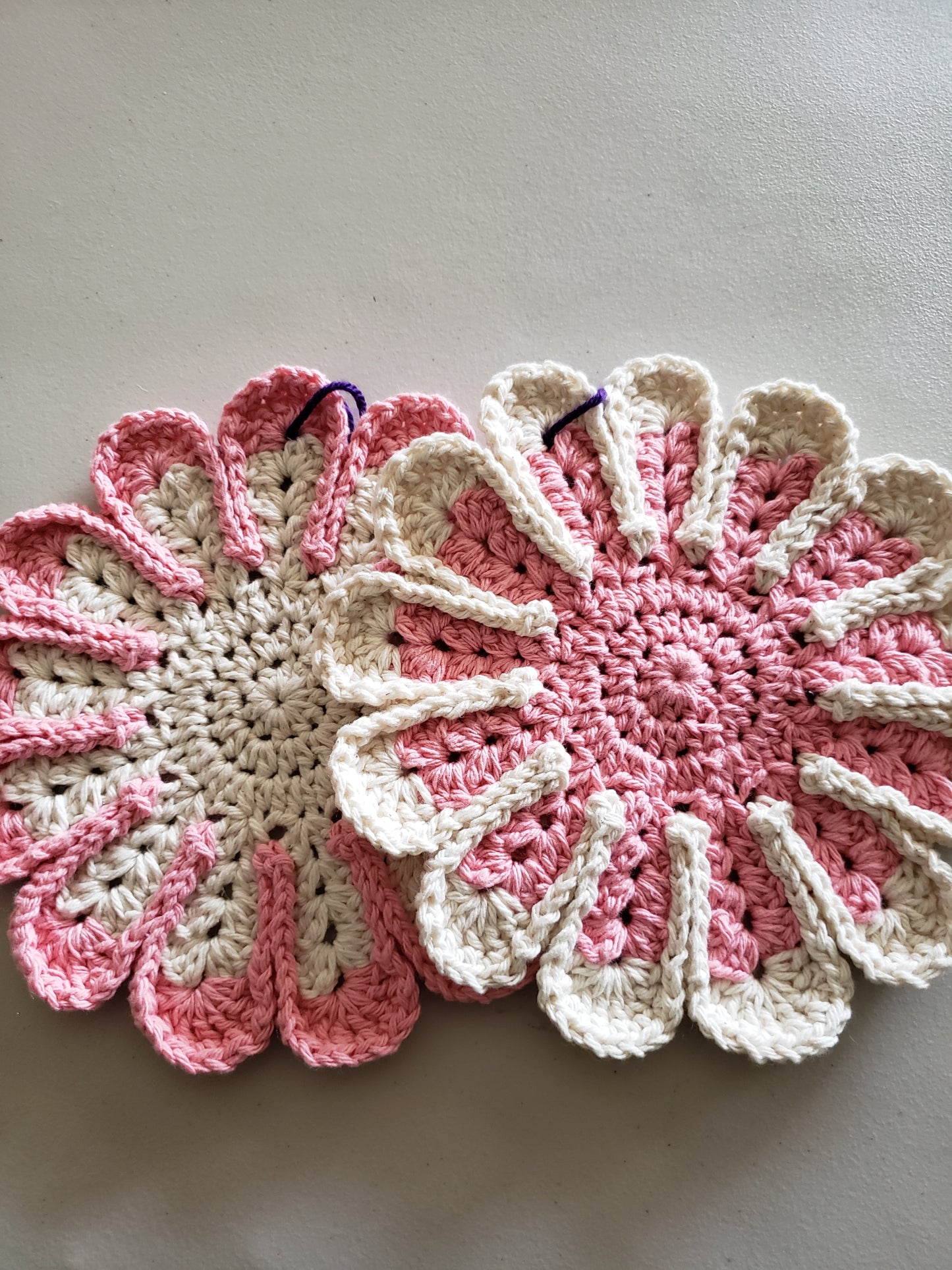 Chrysanthemum Flower Dishcloth