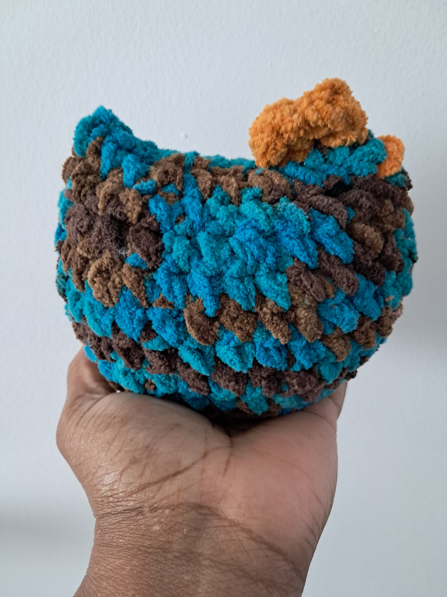 Chicken plushie mallard