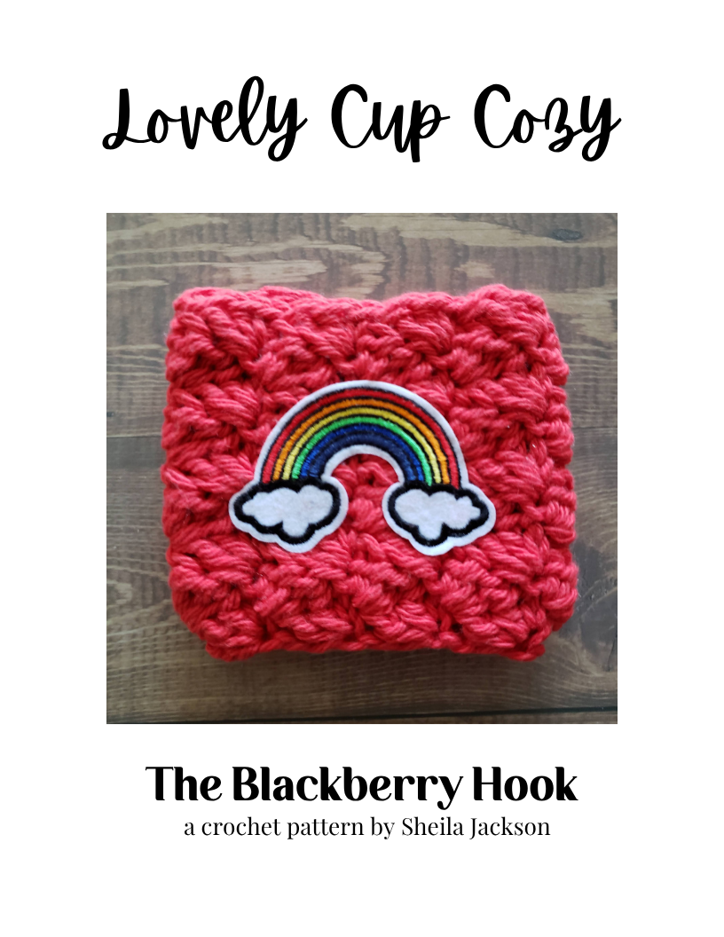 Lovely Cup Cozy Crochet Pattern – Easy Beginner PDF Download