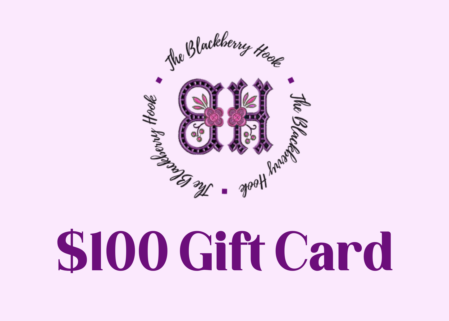 The Blackberry Hook Gift Card