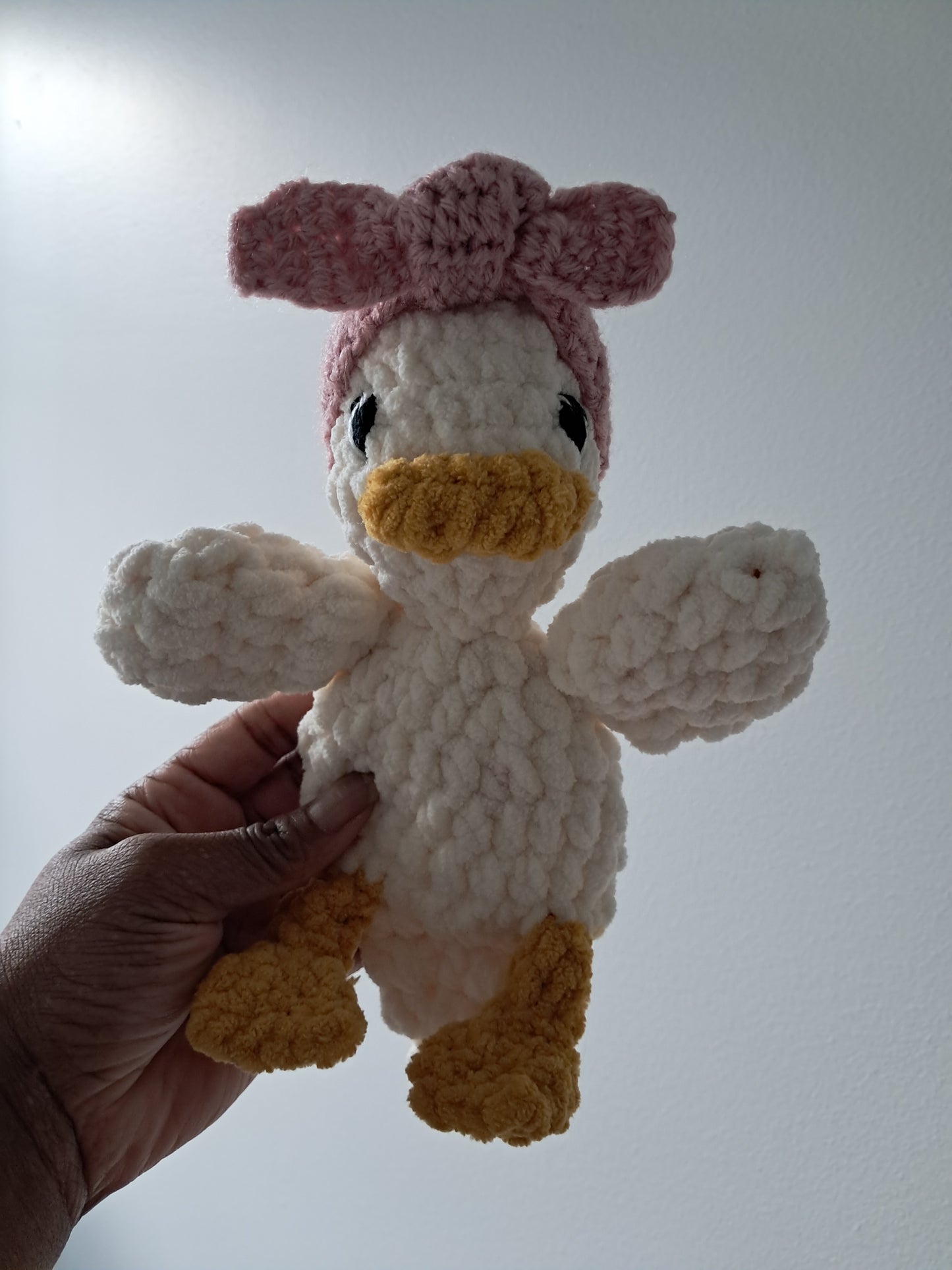 Della Duck Lovey Plushie with Headband