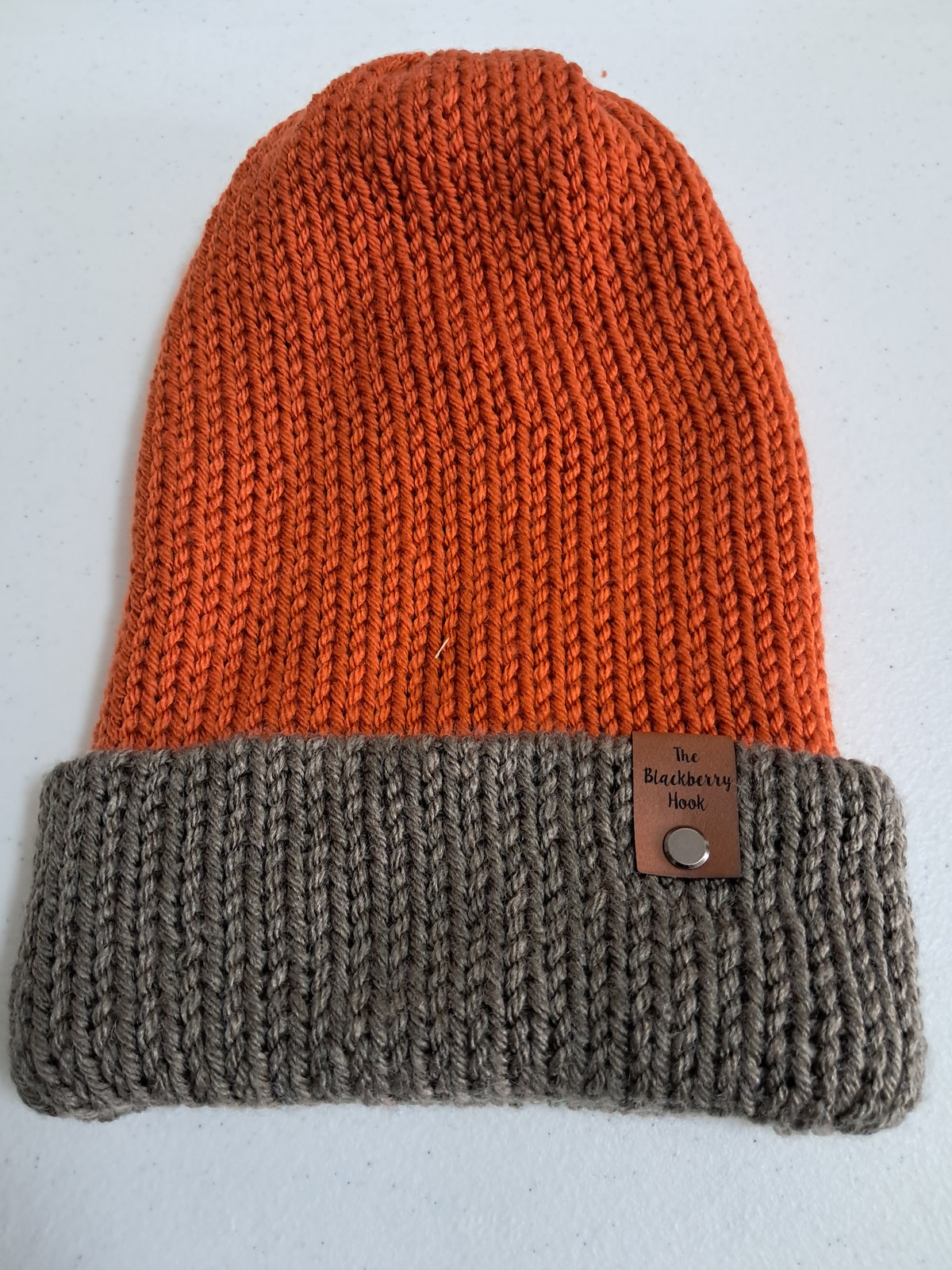 Double Knit Beanie with Brim