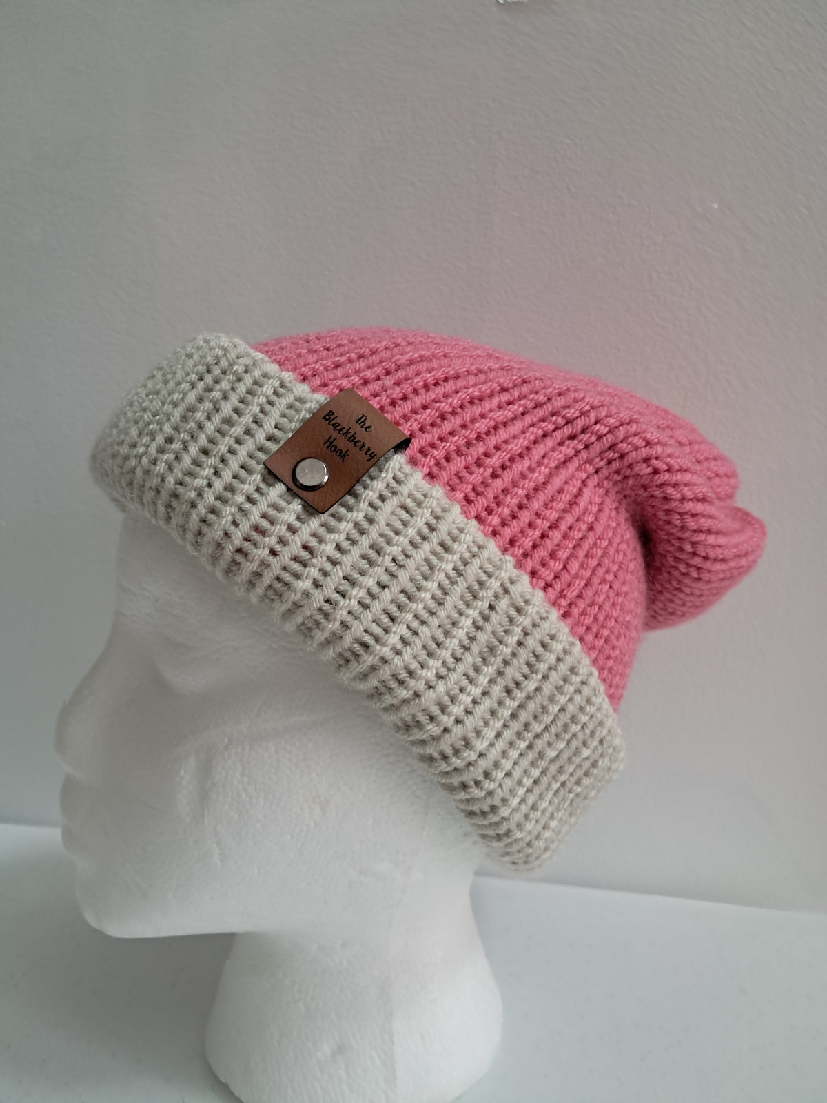 Double Knit Beanie with Brim