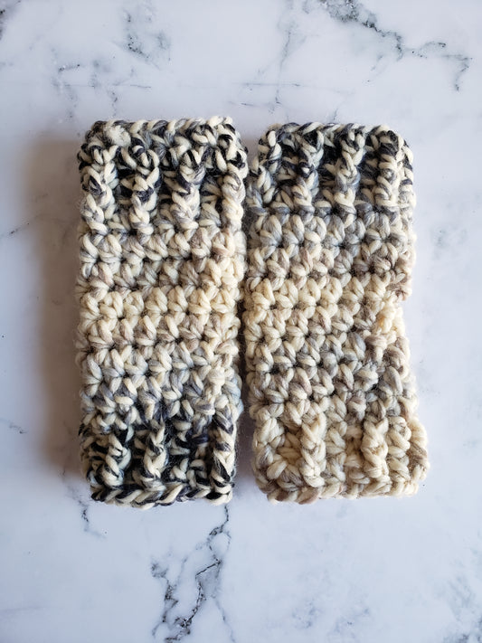 Chunky Fingerless Gloves