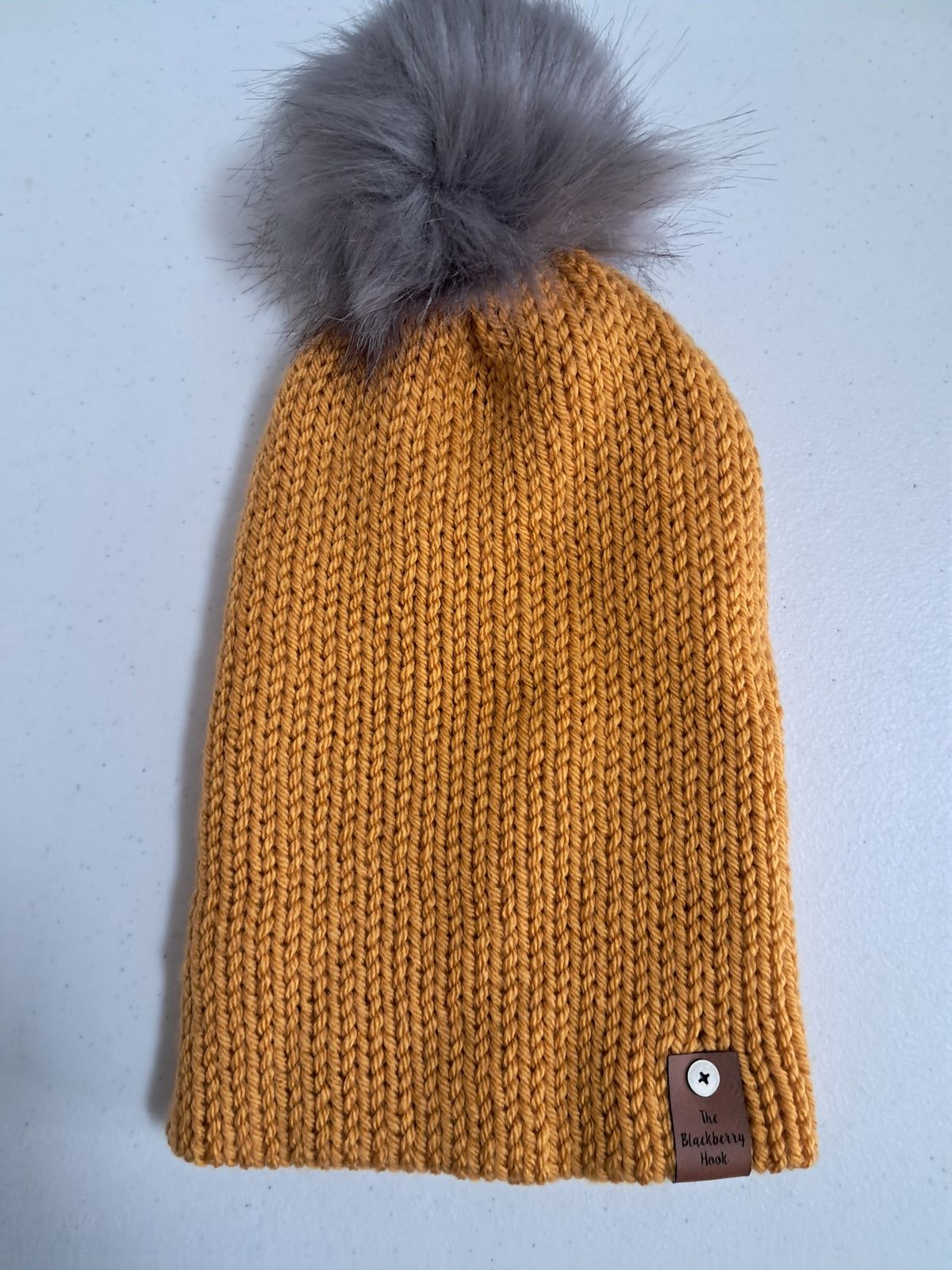 Double Knit Beanie with Brim