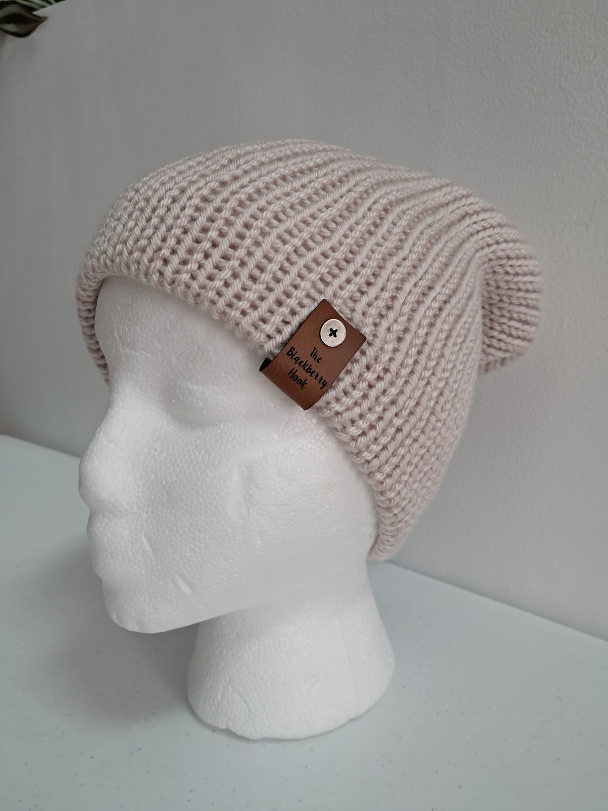 Double Knit Beanie with Brim