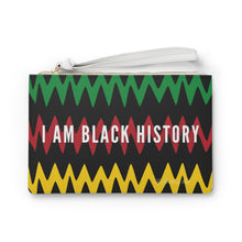 Load image into Gallery viewer, BHM Zig Zag Ankara Clutch Bag
