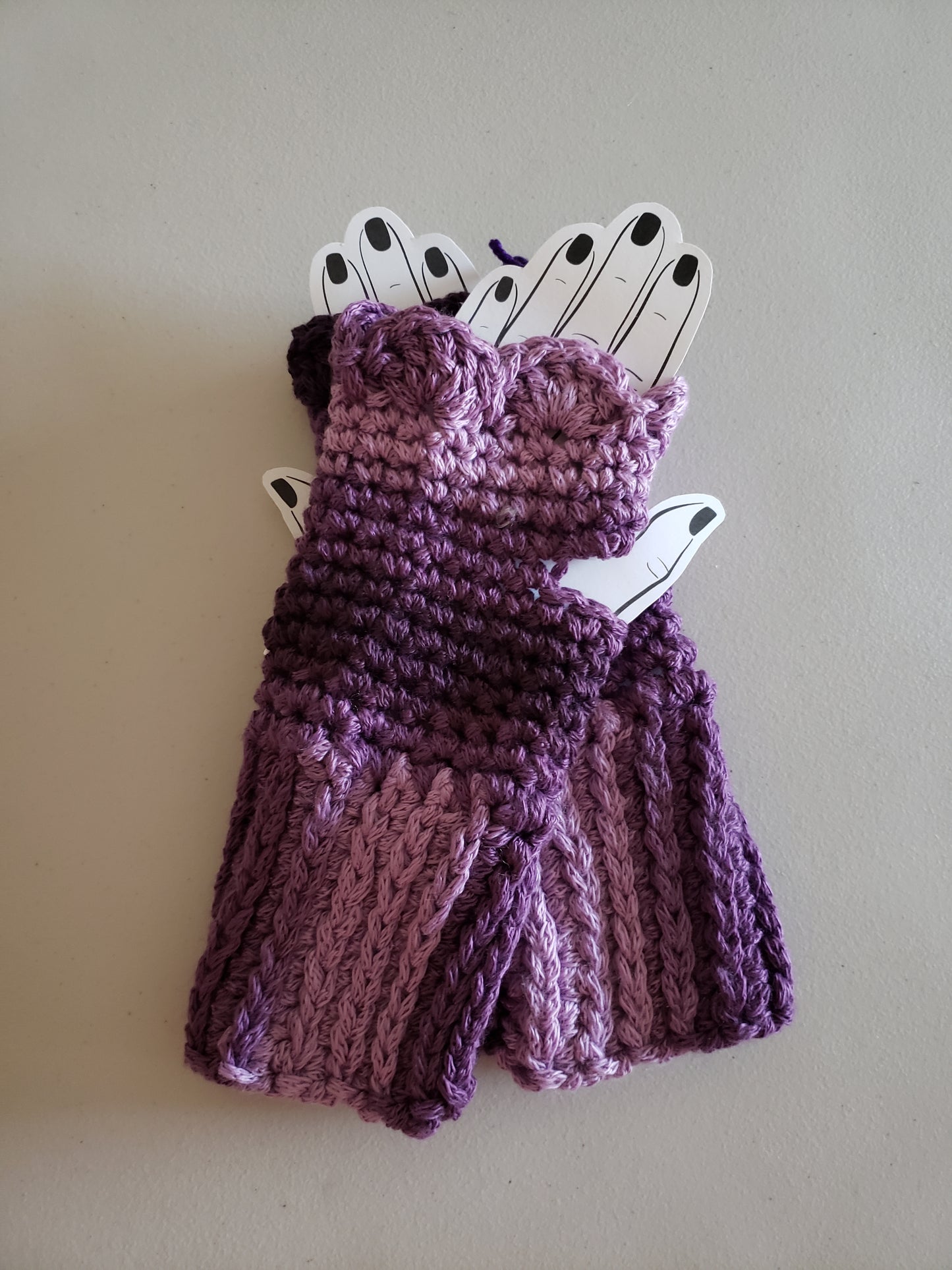 Ombre Fingerless Gloves