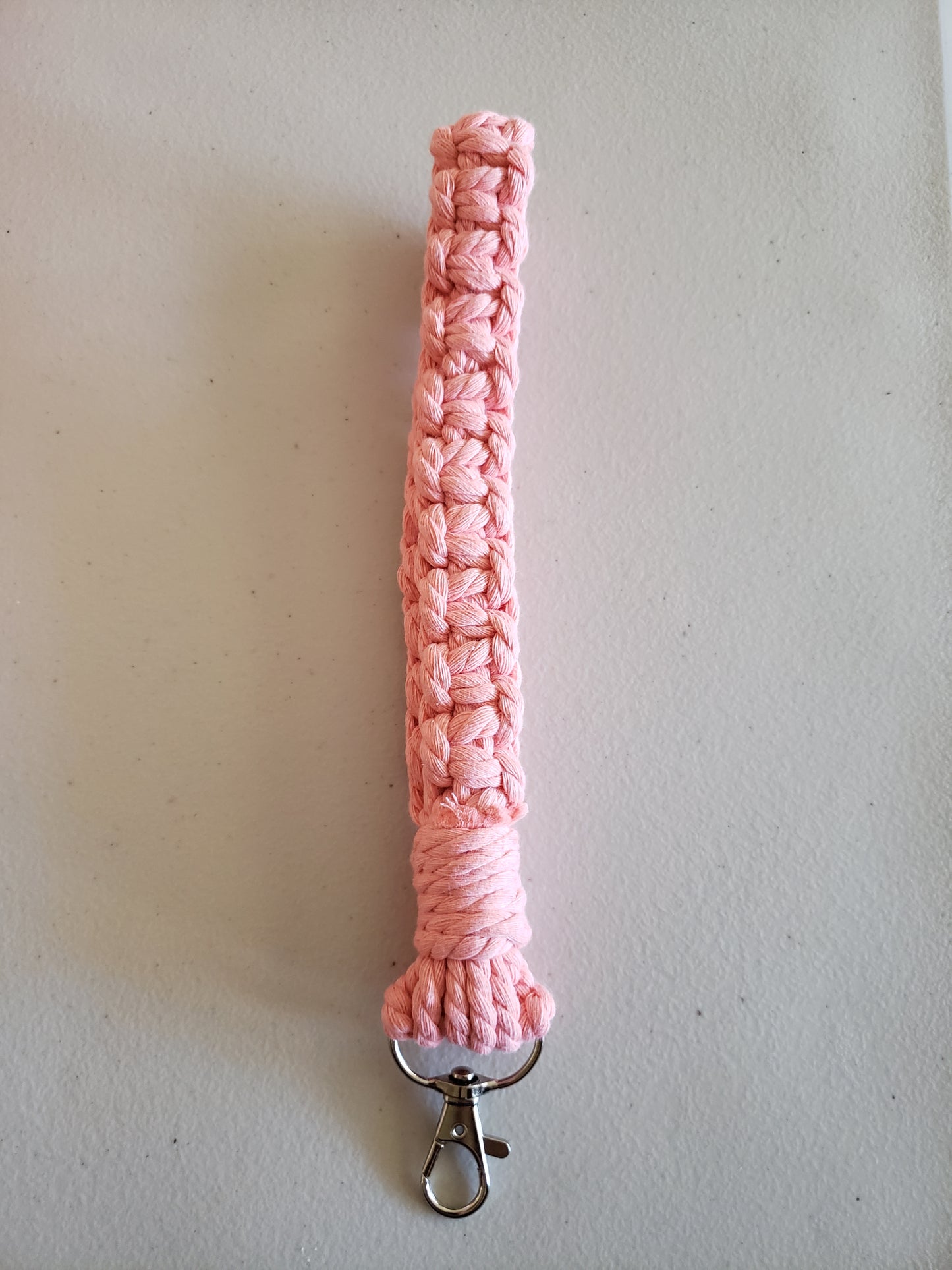 Macrame Wristlet Keychain