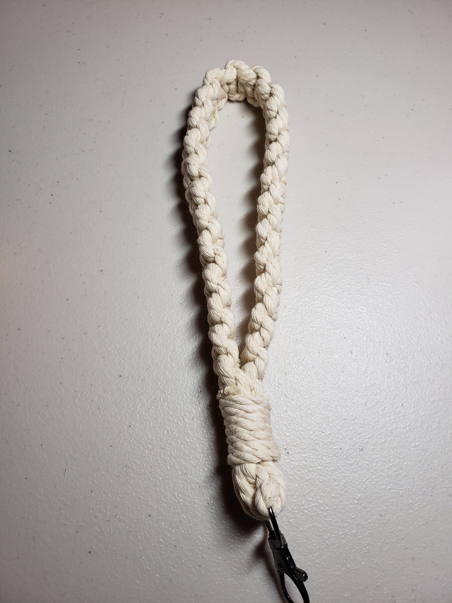 Macrame Wristlet Keychain