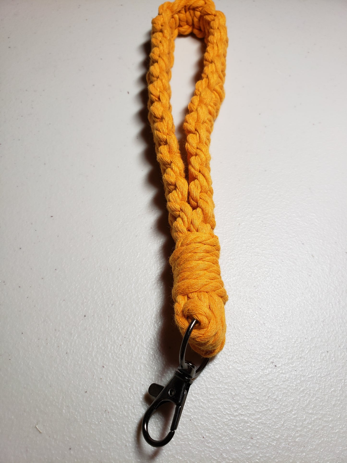 Macrame Wristlet Keychain