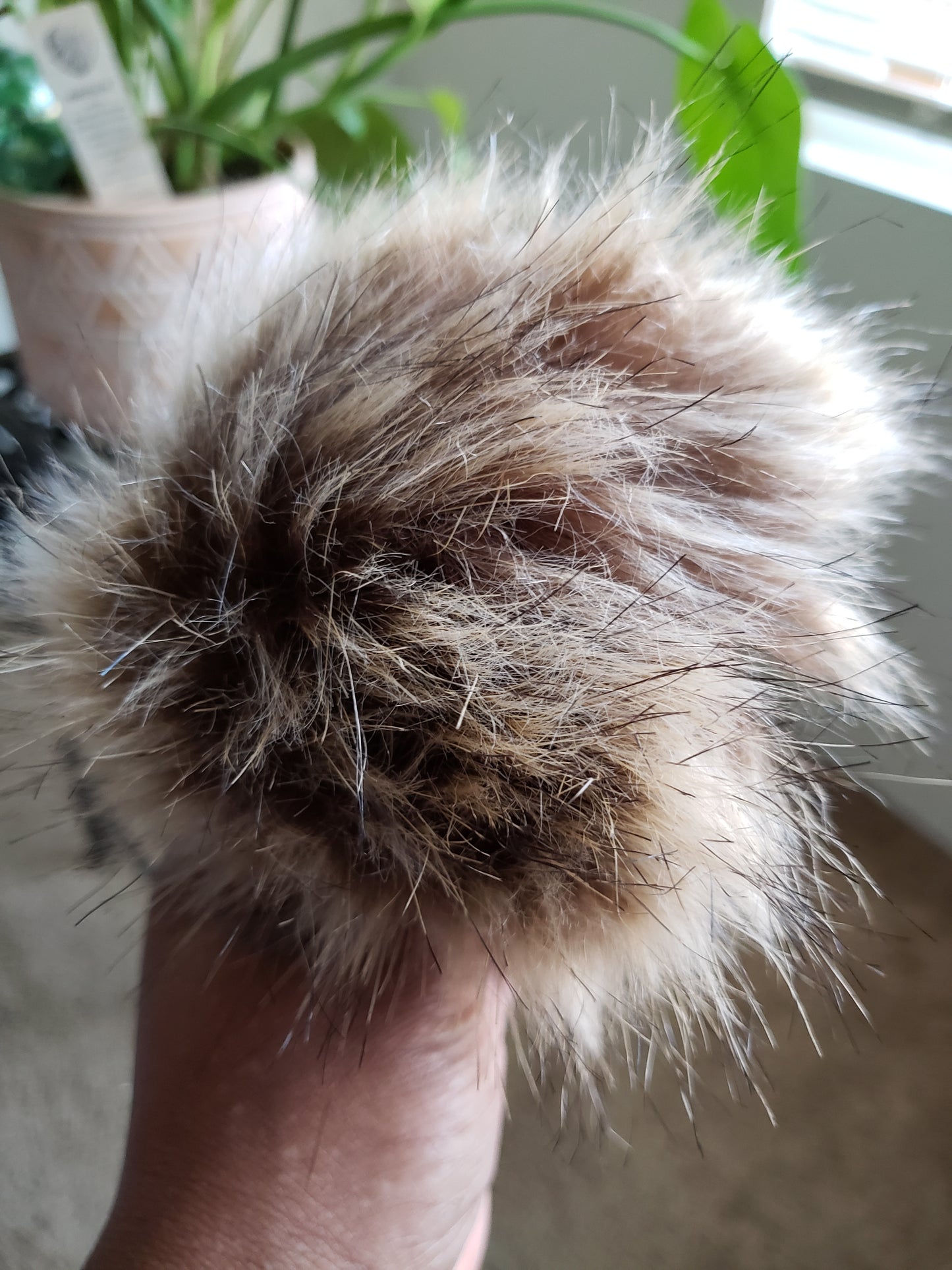 Faux Fur Pom poms