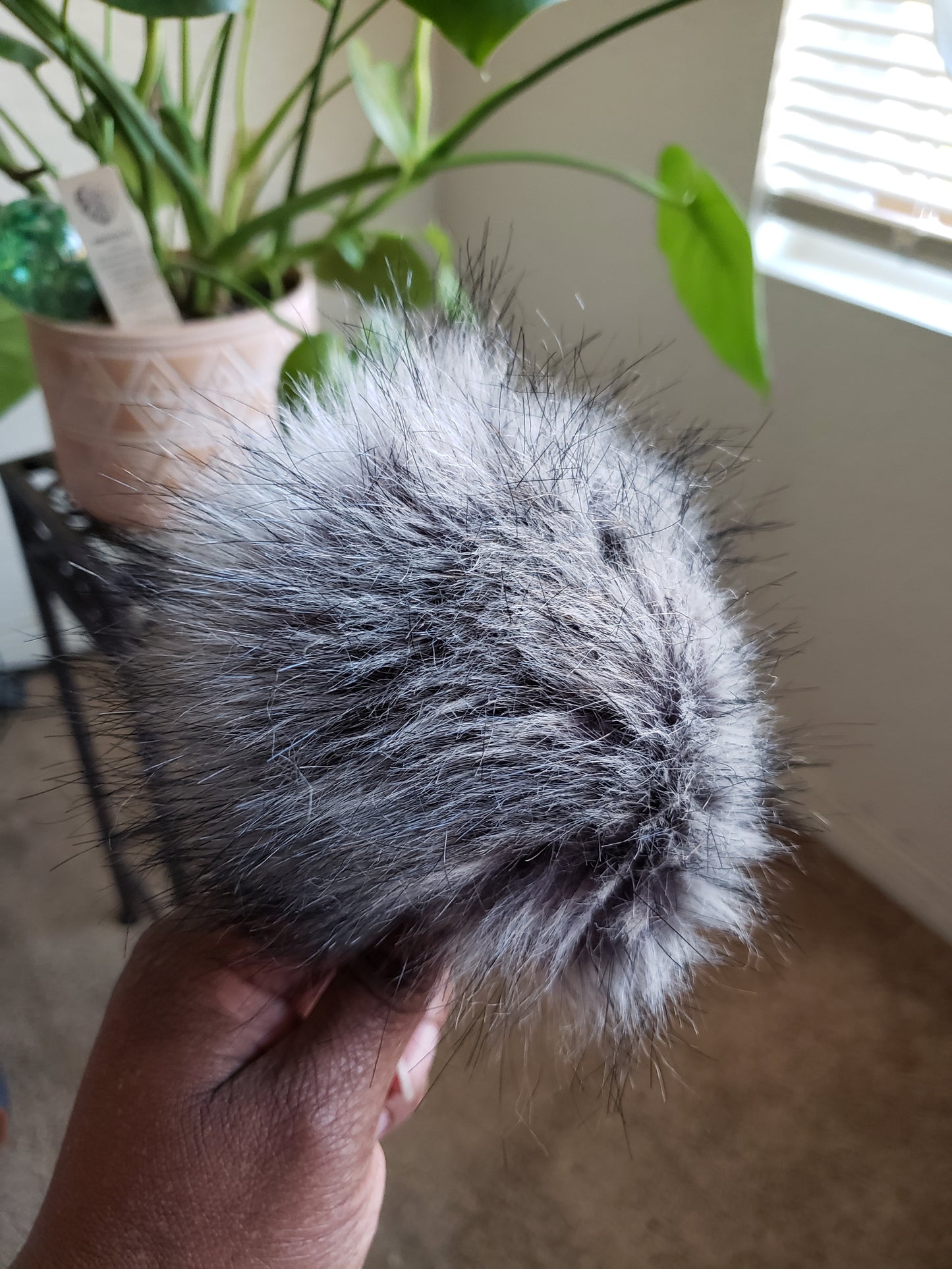 Faux Fur Pom poms