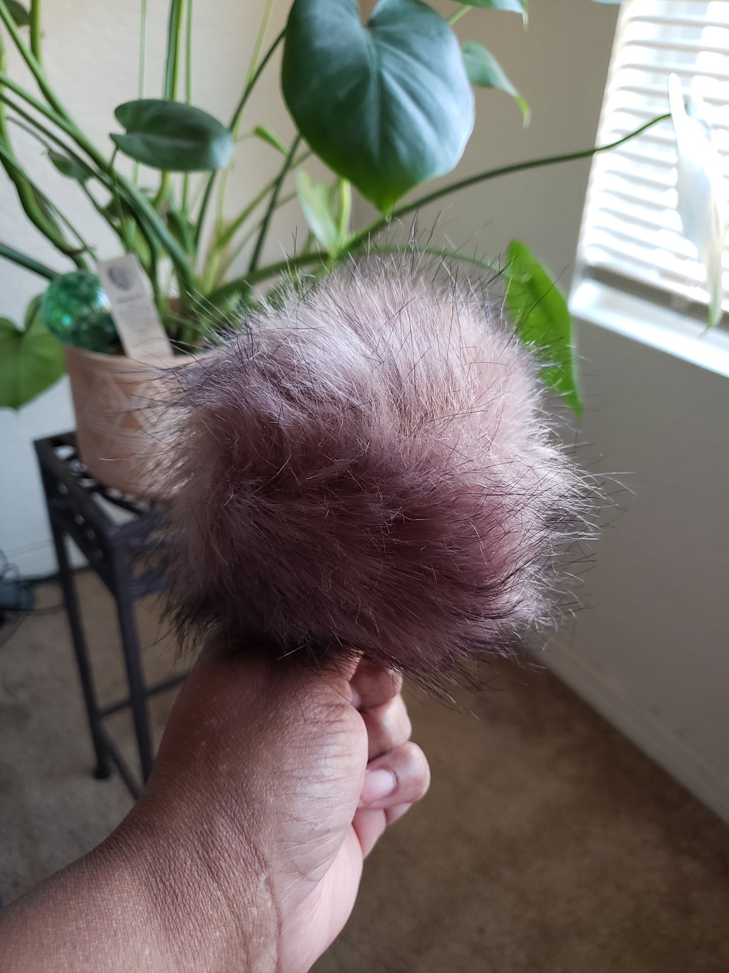 Faux Fur Pom poms