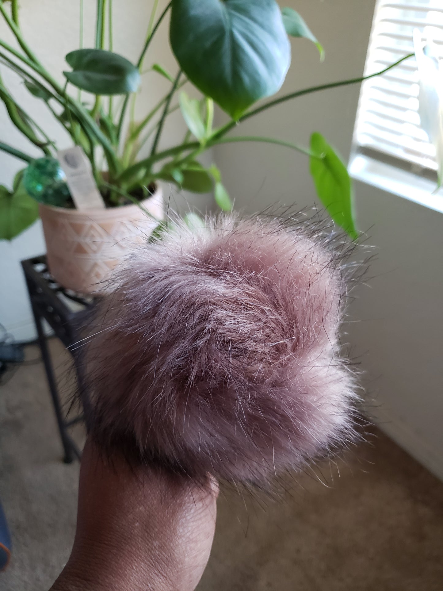 Faux Fur Pom poms