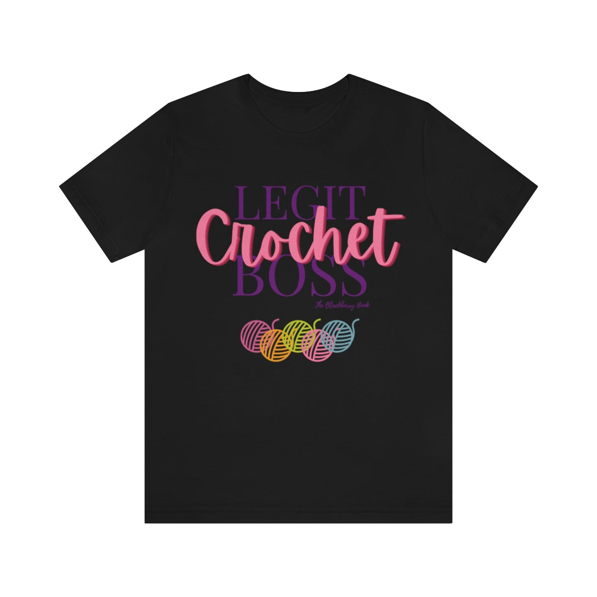 Legit Crochet Boss Short Sleeve Tee