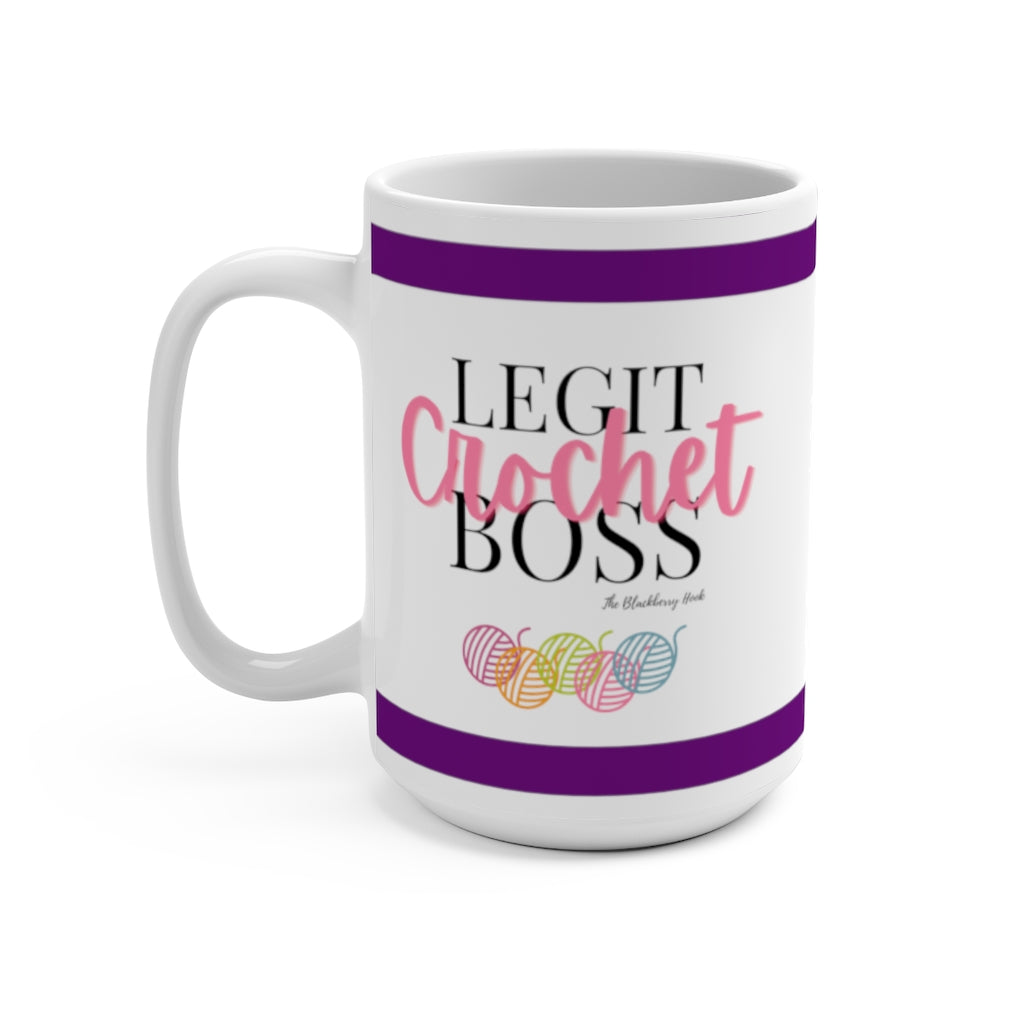 Legit Crochet Boss Mug