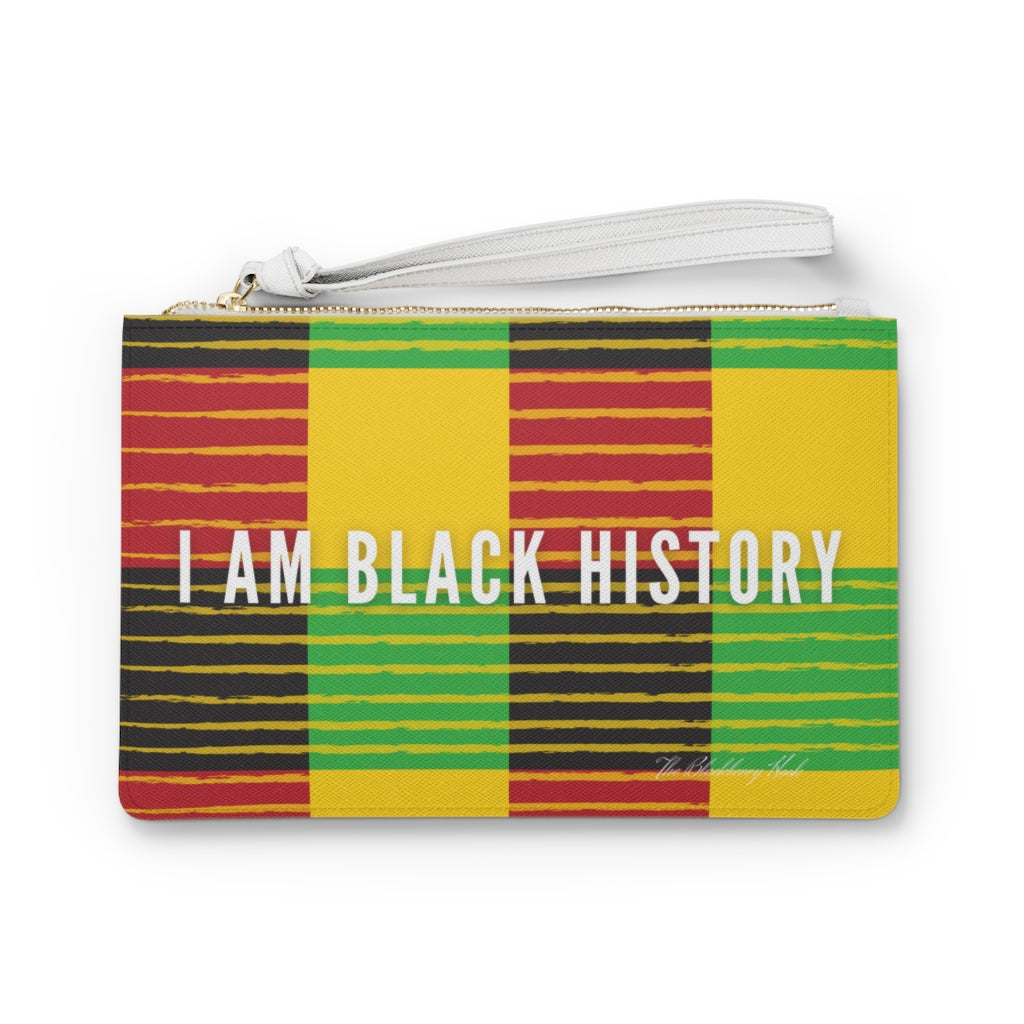 RGB Plaid Clutch Bag