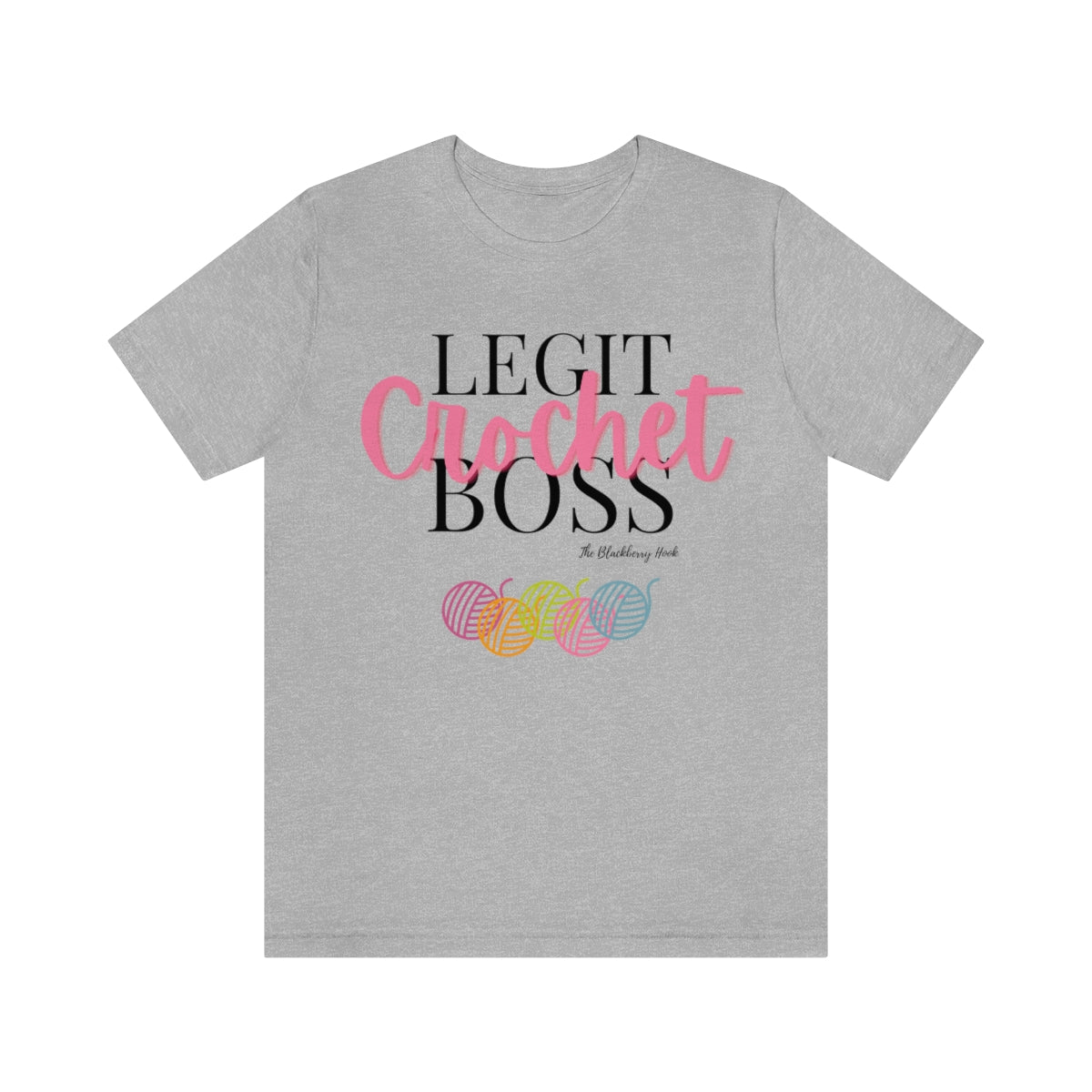 Legit Crochet Boss Short Sleeve Tee