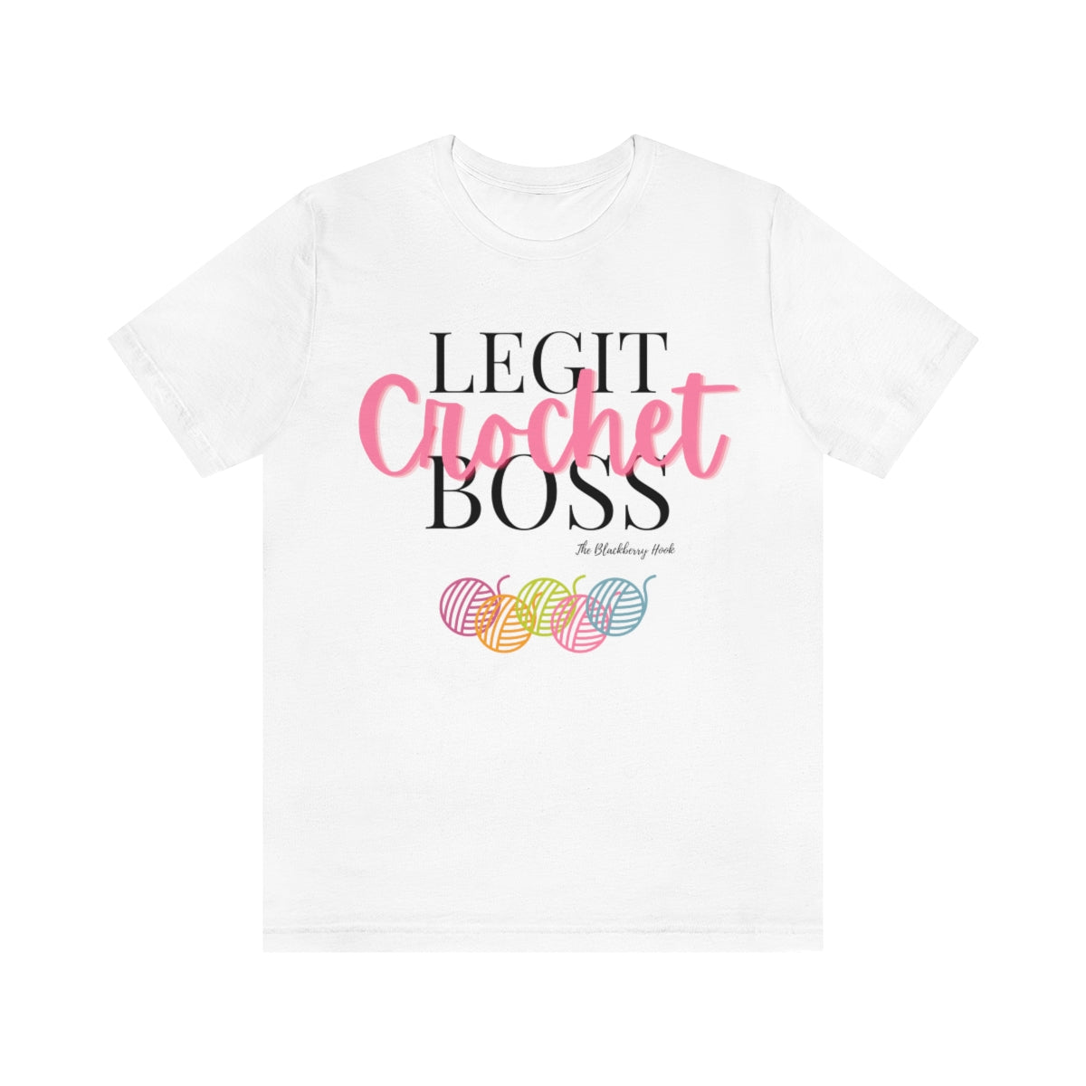 Legit Crochet Boss Short Sleeve Tee