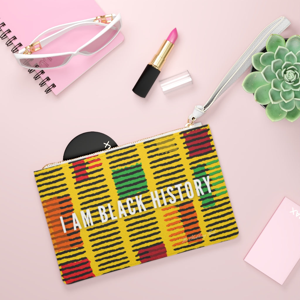 BHM Vertical Columns Clutch Bag