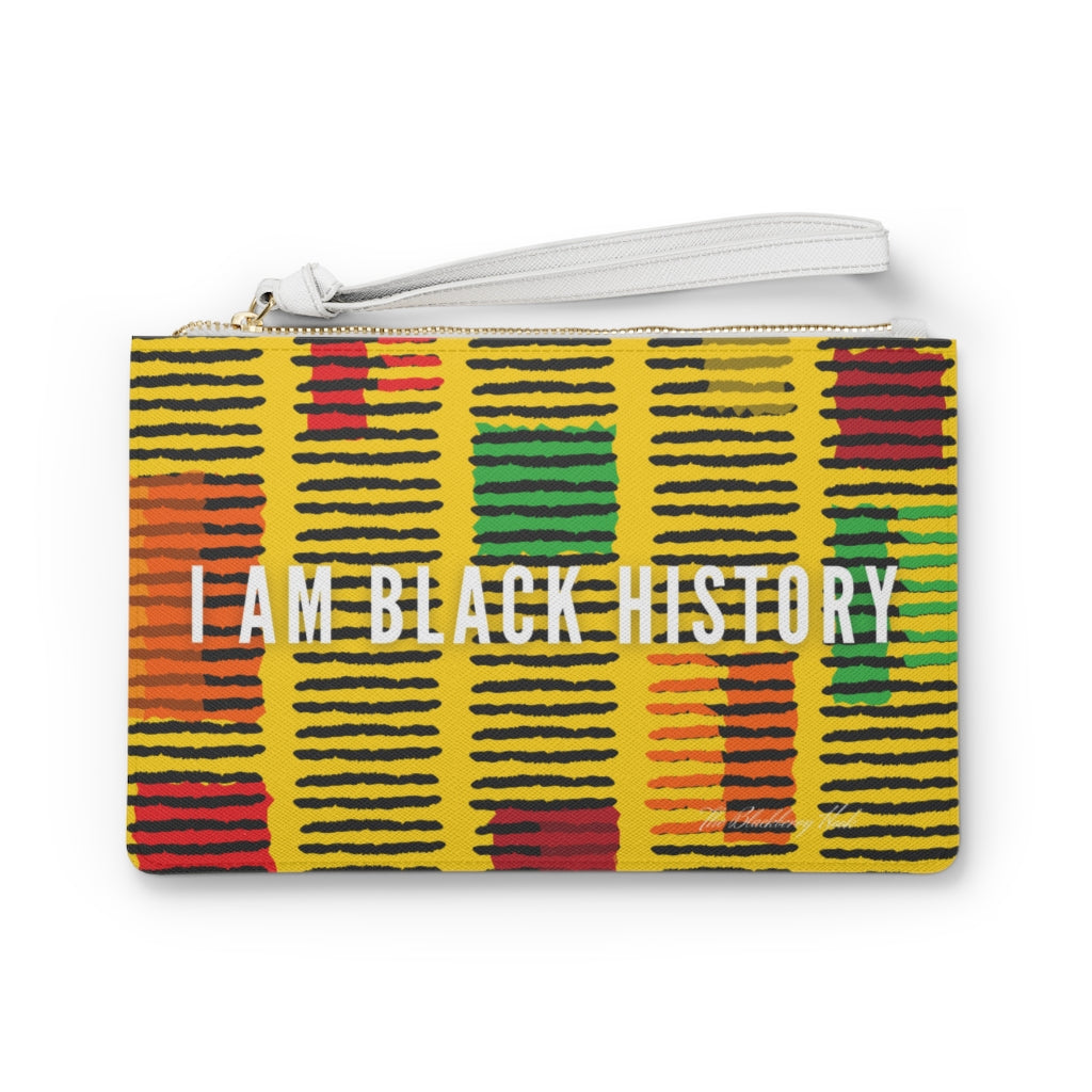 BHM Vertical Columns Clutch Bag