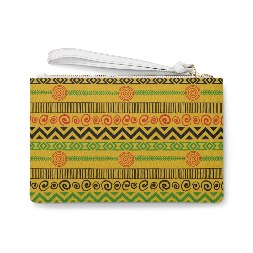 BHM Yellow Clutch Bag