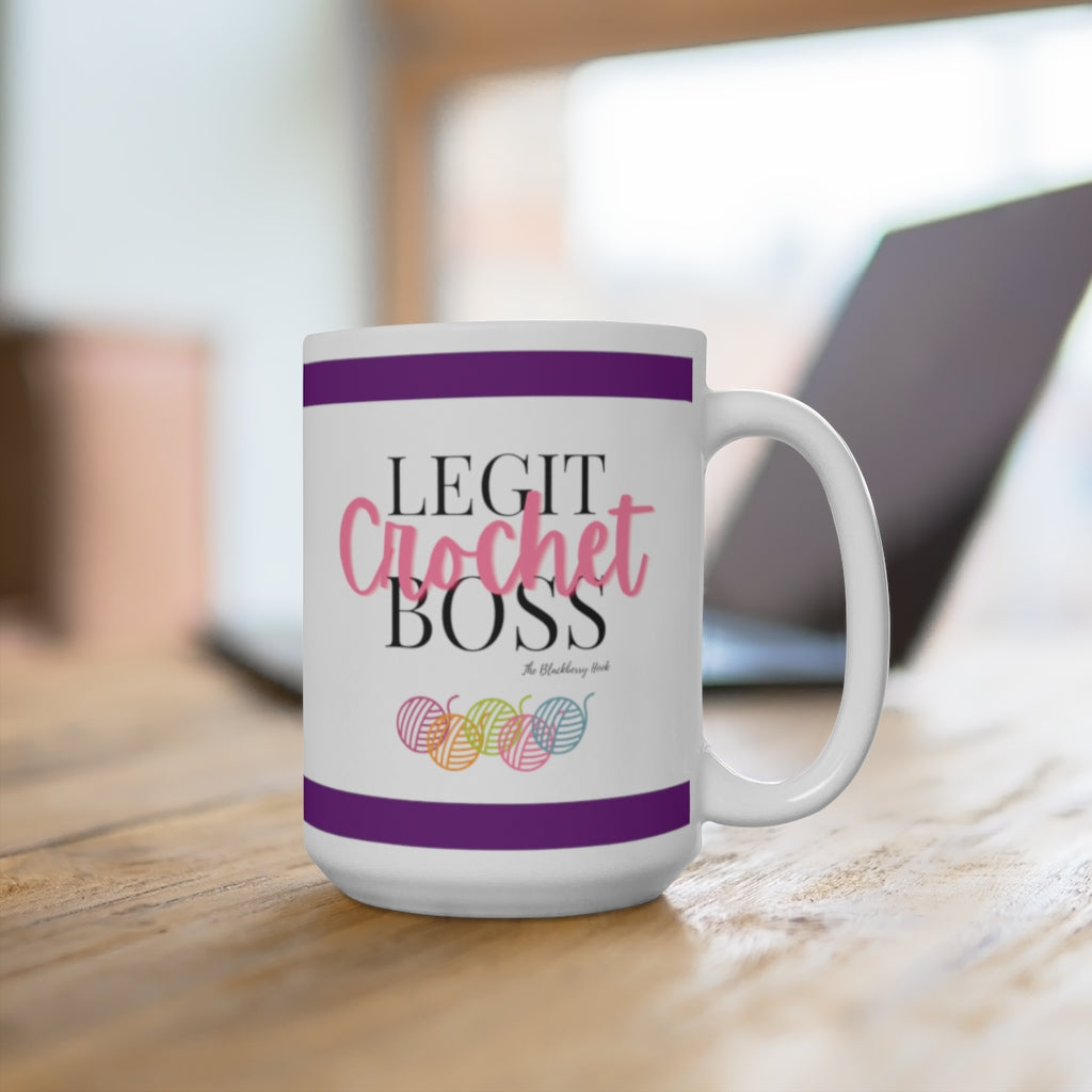 Legit Crochet Boss Mug