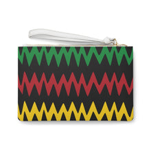 Load image into Gallery viewer, BHM Zig Zag Ankara Clutch Bag
