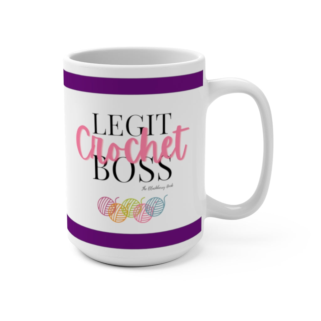 Legit Crochet Boss Mug